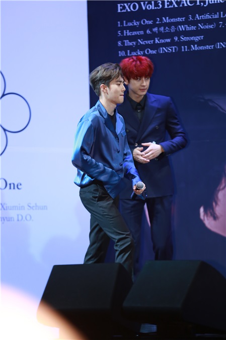 EXO《EX`ACT》回归记者会