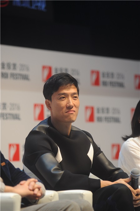 刘翔出席第九届金投赏国际创意节」活动