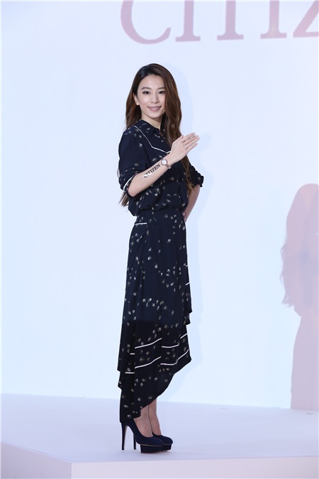 田馥甄出席CITIZEN新品发表记者会