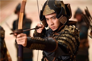 陈若轩柜中美人帅气拉弓