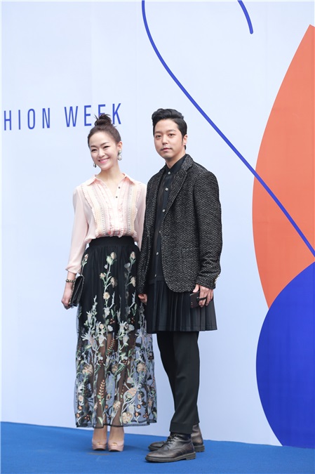 c jamm、NS允智、崔雄、吴尚津、金润雅、PAANTOM SINGER等出席2017 F/W首尔时装周活动