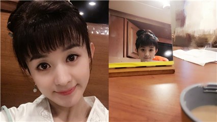 赵丽颖更新明兰日常自拍 不过她的脸似乎比平常还圆