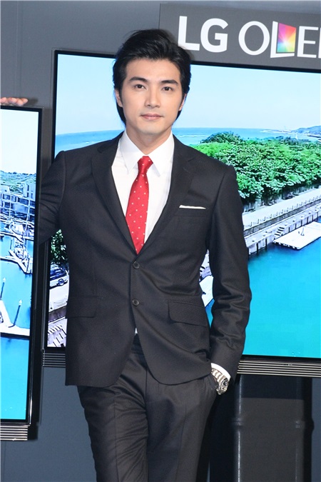 贺军翔出席《LG OLED TV》上市记者会