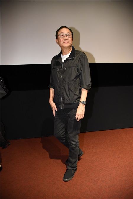 许冠文与锺孟宏出席电影映后座谈