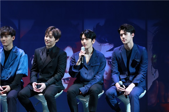 EXO《EX`ACT》回归记者会