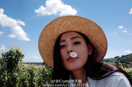 张天爱晒高解析未修大图求P 网友:美女太实在