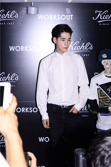 品牌Kiehl’s(契尔氏)Photo wall举行活动 SHOW ME THE MONEY第四季优胜GXNZI等出席
