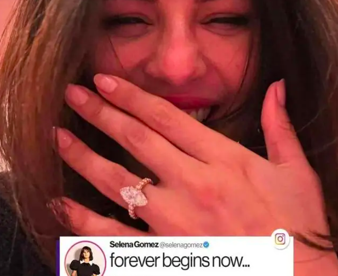 赛琳娜官宣订婚晒鸽子蛋钻戒 网友:“北美意难平”真的终结了!