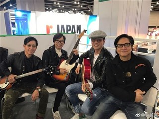 (温拿今出席活动宣传电影 图/翻摄自钟镇涛微博)