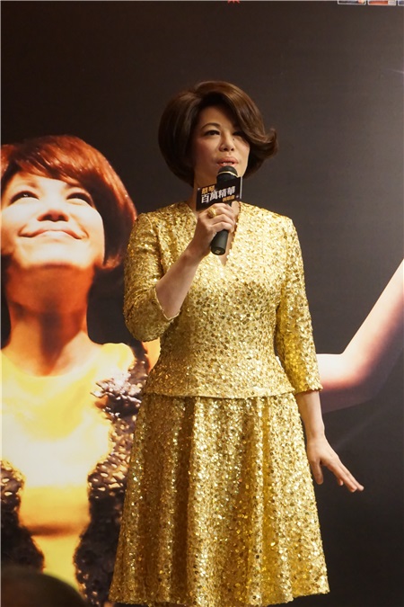 蔡琴出席演唱记者会