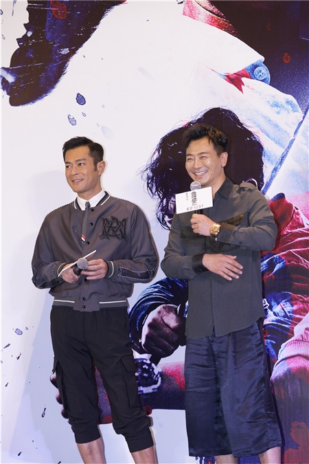 《杀破狼·贪狼》古天乐吴樾众主创亮相广州 「刚柔并济」颠覆动作片固有印象获赞