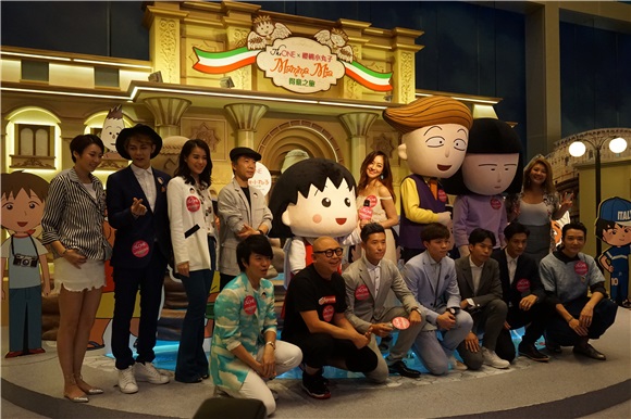 胡杏儿出席电影《樱桃小丸子—来自意大利的少年》首映礼