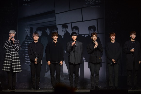 男团VICTON办新辑showcase