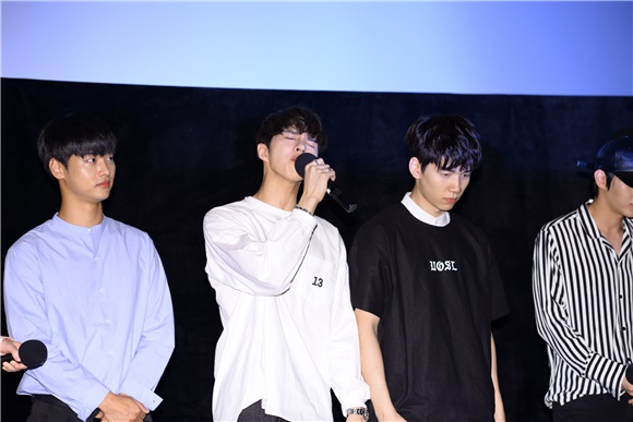 男团VIXX出席
电影《机械师2:复活》特别试映会