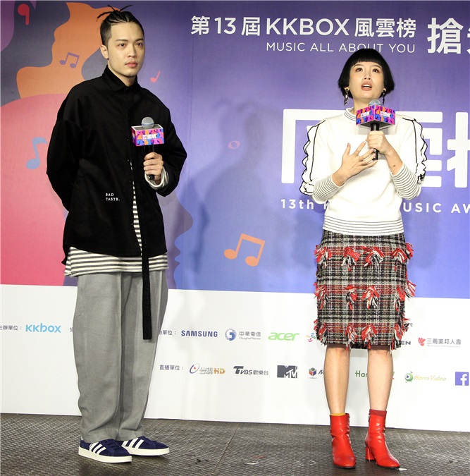 第13届KKBOX风云榜魏如萱年度创作精神奖、J.sheon年度最佳新人