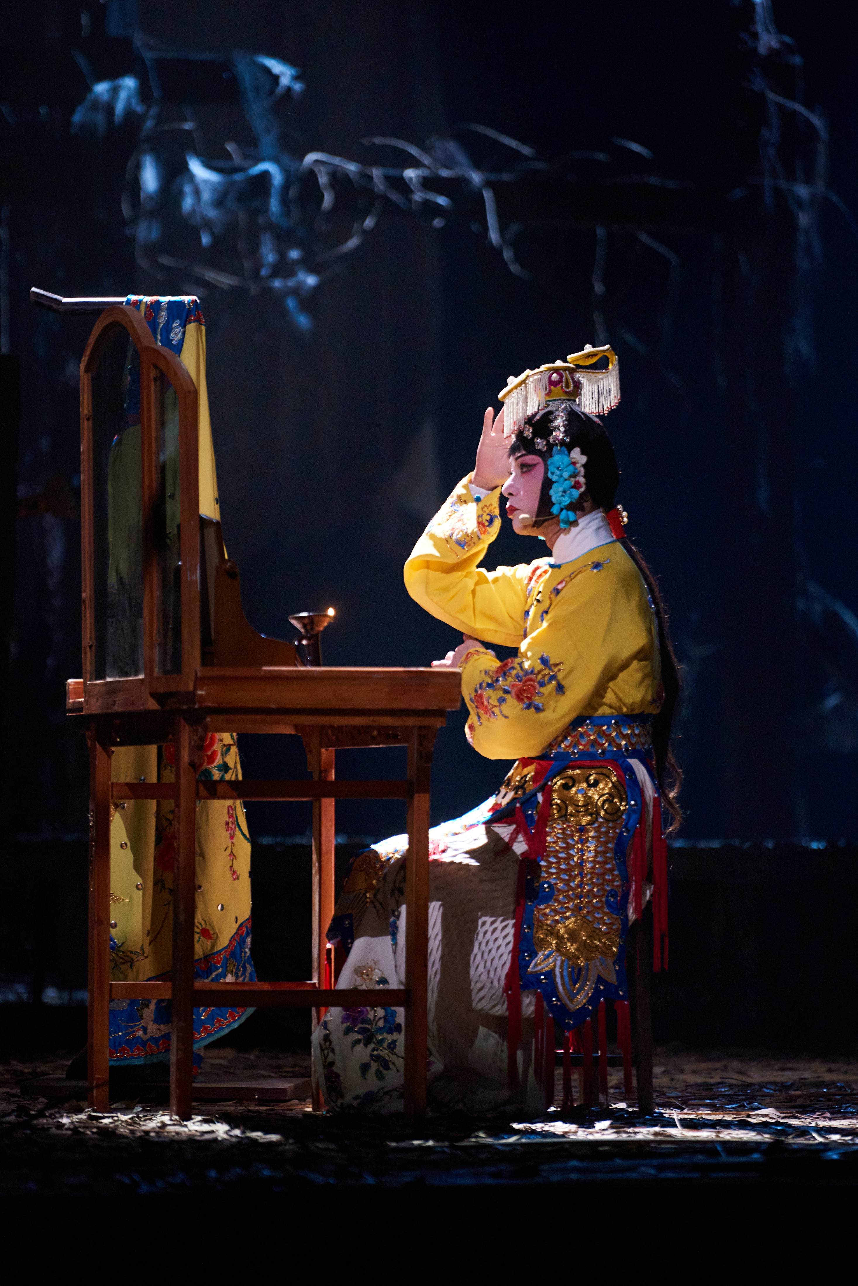 李克勤黑泽良平秦昊京剧版《兰亭序》 沉浸式演绎戏中故事