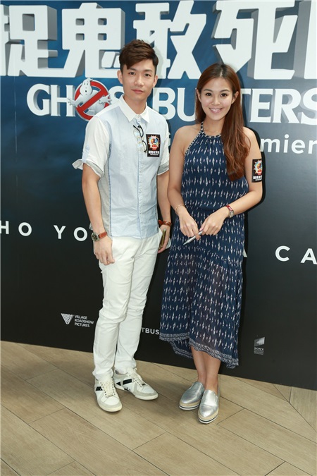 黄美棋、锺舒漫、庄思敏、陈嘉桓、唐禹哲等出席《捉鬼敢死队》首映