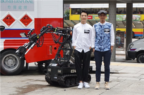 刘德华电影《拆弹专家》拍摄拆炸弹场面