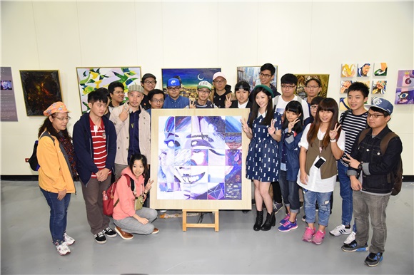 张景岚画作导览 郭书瑶现身站台