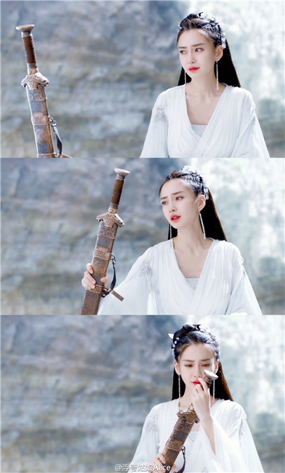 Angelababy《孤芳》大热 造型演技均获赞