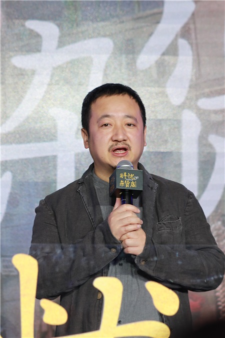 韩寒、高子健、迪丽热巴等出席《解忧杂货店》上海路演