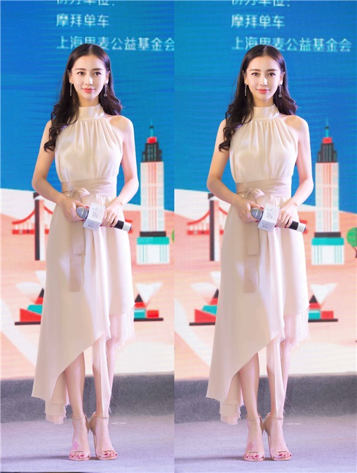 Angelababy获任首位上海推广大使 再助力环保公益