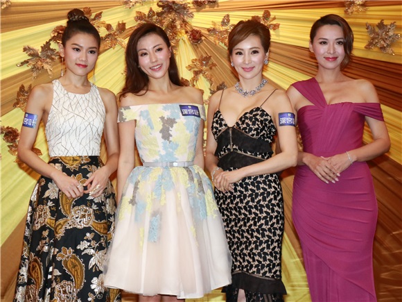 刘心悠、周秀娜、梅小青等出席TVB《深宫计》宣传活动