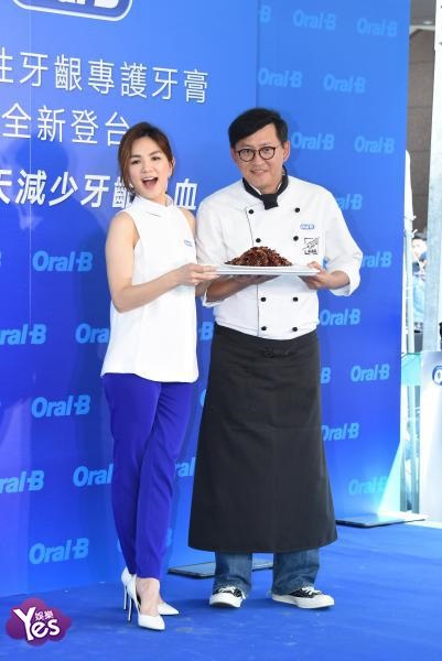 Ella陈嘉桦出席牙膏新品发表会&def分享牙龈保健秘诀