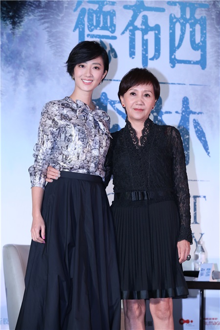 桂纶镁、陆弈静、郭承衢等出席电影《德布西森林》记者会
