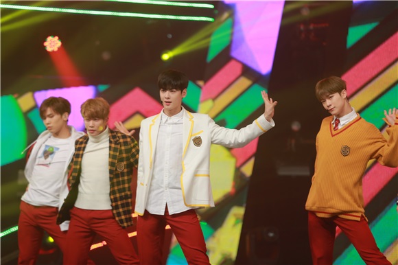 B1A4、SEVENTEEN、天动等参加MBC音乐节目《SHOW!Champion》