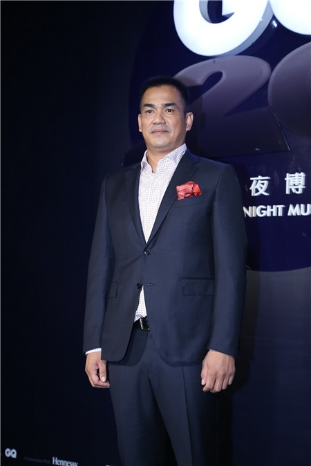 柯震东、陈柏霖、陈金锋出席《GQ年度风格男人》颁奖典礼
