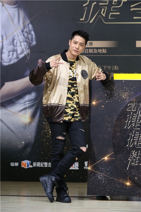 周汤豪出席捷运盃捷客街舞大赛起跑活动