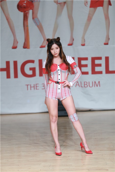 韩女团Brave Girls在首尔举行第3张迷你专辑《High Heels》Showcase