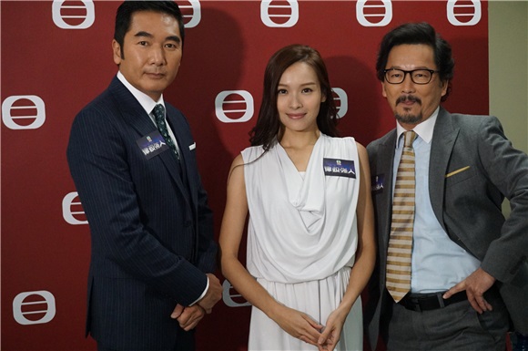 TVB律政强人宣传片拍摄探班