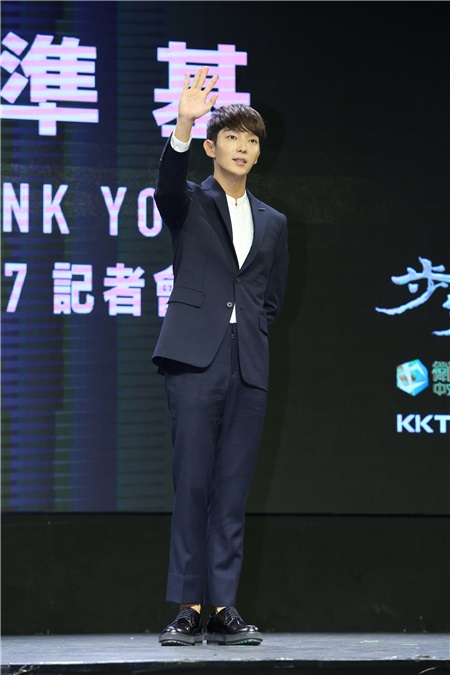 李准基来台记者会