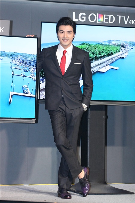 贺军翔出席《LG OLED TV》上市记者会