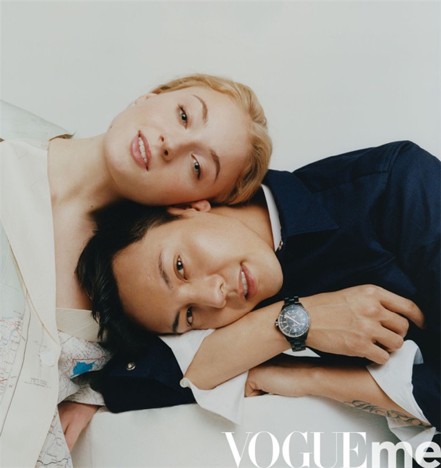 (文化anna)陈伟霆与《权力游戏》女主索菲 VogueMe 擦出新火花