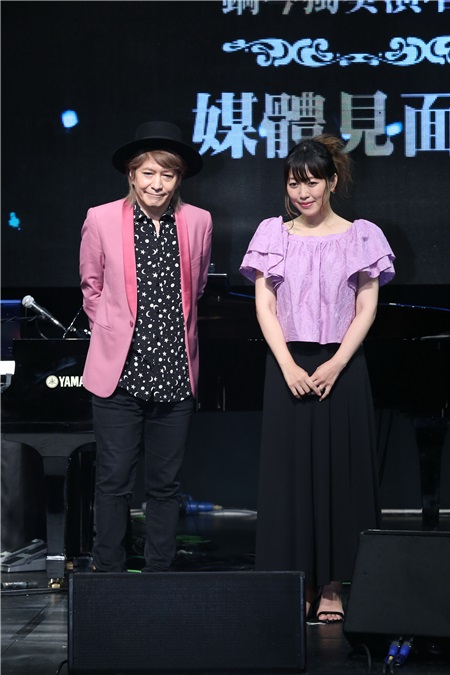小室哲哉.坂本美雨 记者会
