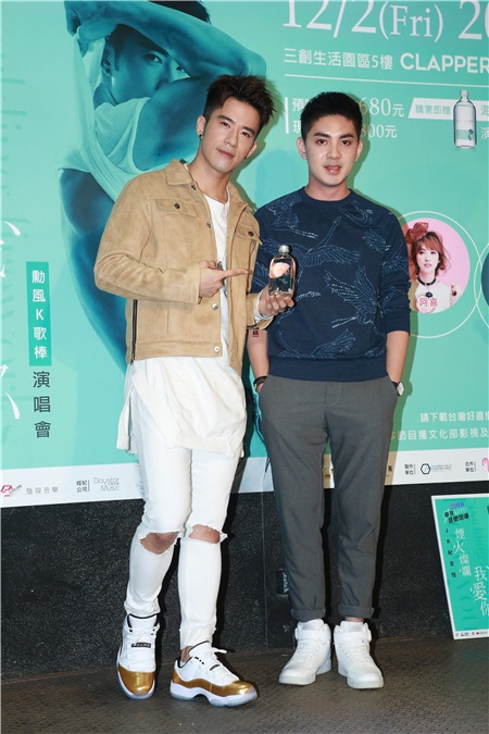 JR纪言恺出席《烟火灿烂我爱你》演唱会售票启动记者会 嘉宾王心凌站台