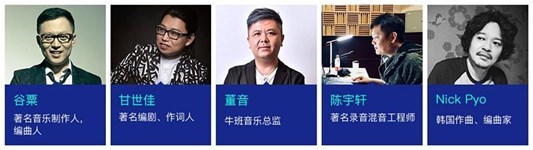 20强专辑核心制作团队