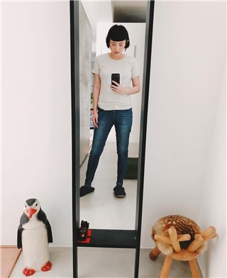 魏如萱被误传怀孕 发照片辟谣:我吃太胖我检讨