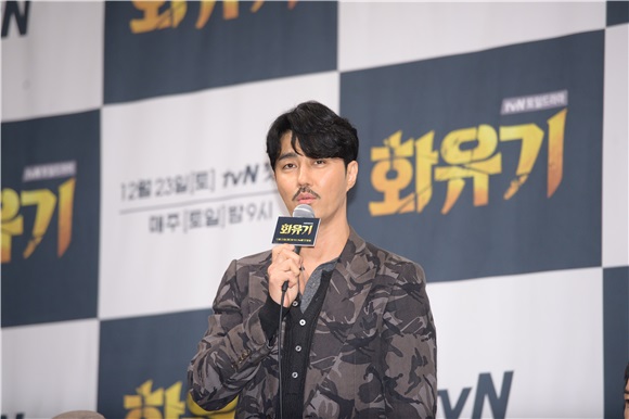 李昇基、车胜元等出席tvN电视台新剧《花游记》媒体发布会