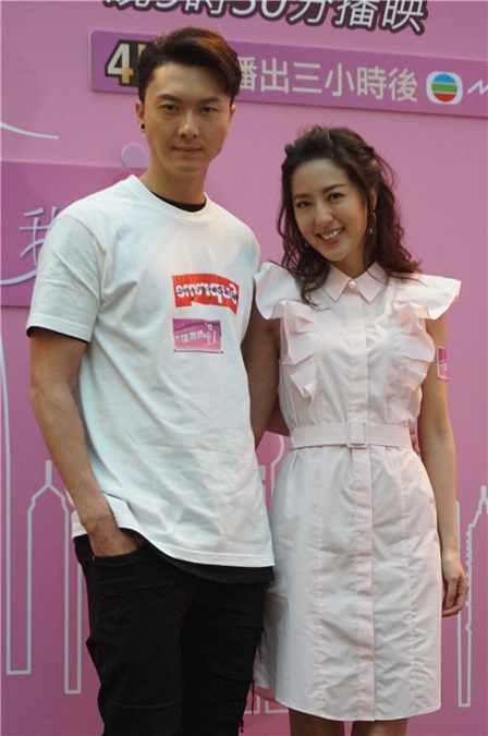 林文龙、宣萱、唐诗咏、王浩信、高海宁等宣传TVB剧集《不懂撒娇的女人》