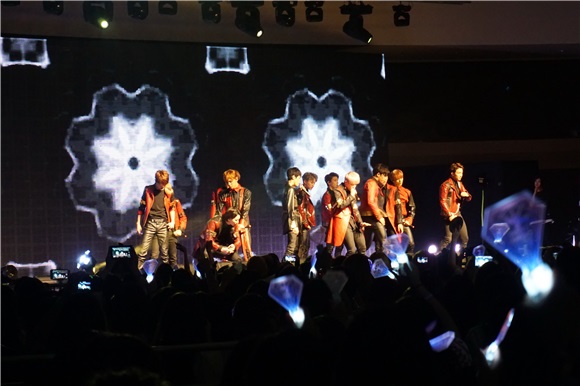 韩国13人男团Seventeen演唱会