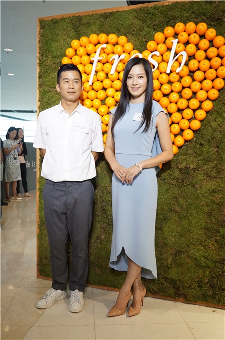 林海峰、林熙蕾、曾昭怡等出席Fresh 25周年传《爱》支票递交仪式及酒会