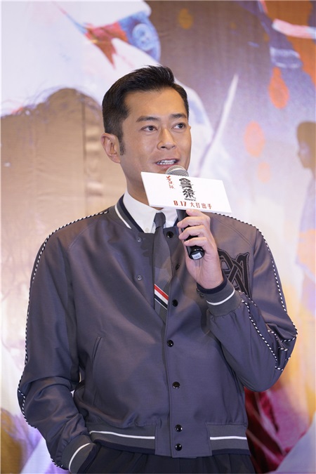 《杀破狼·贪狼》古天乐吴樾众主创亮相广州 「刚柔并济」颠覆动作片固有印象获赞