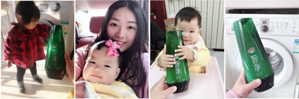 (美妈萌宝实力出镜,分享使用体验,花式种草浓缩露产品)