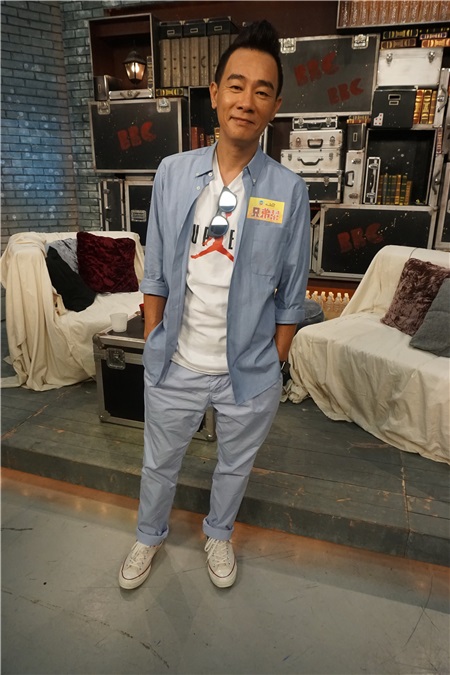 谭咏麟、陈小春和蔡洁担任节目《兄弟帮》嘉宾