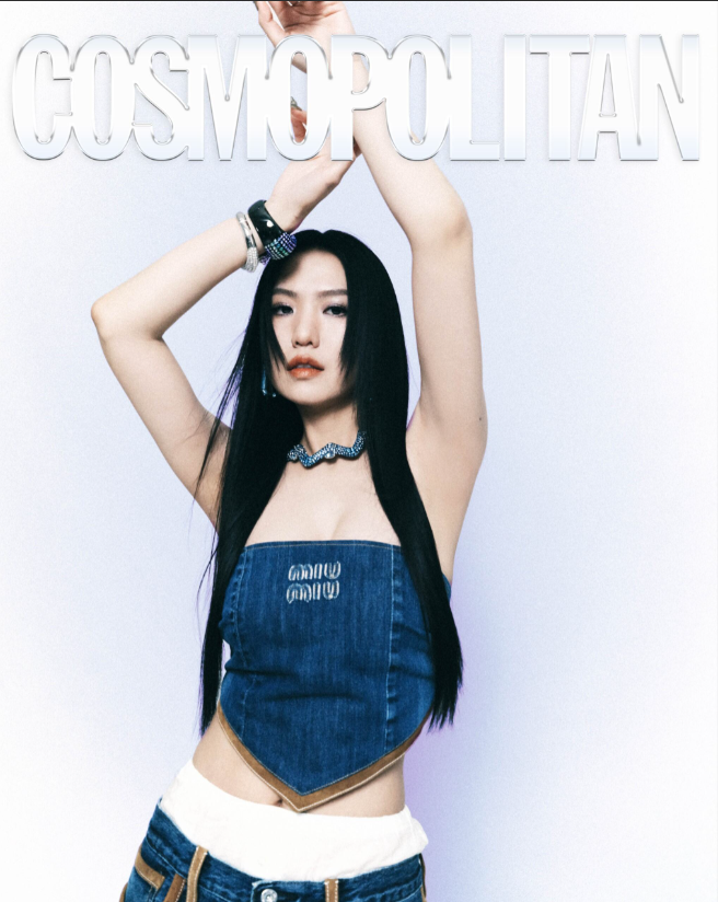 《COSMO封面之星》孙盛希，追求完美是优点也是缺点： 　　「想更享受每个当下，而不是一直活在过去，或害怕未来。」