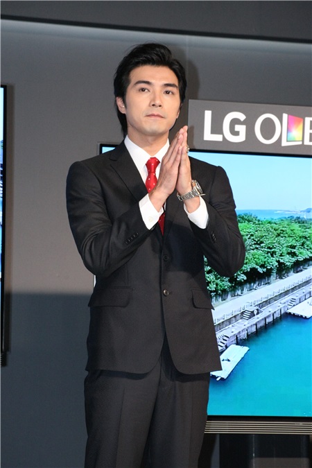 贺军翔出席《LG OLED TV》上市记者会